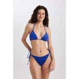 DeFacto Bağcıklı Bikini Altı-Fall in Love T3670AZ24SM - Mavi-BE114
