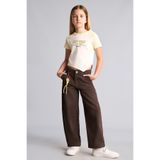 DeFacto Baggy Fit Düz Paça Gabardin Pantolon Kız Çocuk I1699A826AU