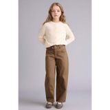 DeFacto Baggy Fıt Gabardin Pantolon Kız Çocuk G7732A826SP