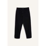 DeFacto Baggy Fit Geniş Paça Jean Pantolon, 32, F8419AX25AU, Siyah-NM40, Erkek
