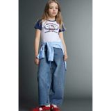 DeFacto Baggy Fıt Geniş Paça Jean Pantolon Kız Çocuk G4650A826SM