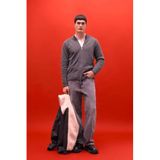 DeFacto Baggy Fit Jean Yıkamalı Pantolon, 30, B3925AX26SP, Gri, Erkek