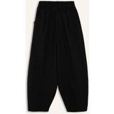 DeFacto Balloon Fit Esnek Bantlı Paça Pantolon Kız Çocuk G6753A826SM - Siyah-BK27 - 7 - 8 Yaş