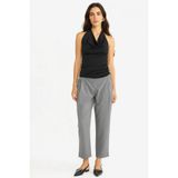 DeFacto Barrel Fit Kısa Paça Bilek Boy Pantolon, 36, G0242AX25AU, Gri-GR90, Kadın