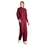 DeFacto Barrel Fıt Skuba Dalgıç Kumaş Sporcu Pantolon, S, G4217AX26SP, Bordo-BR115, Kadın