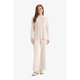 DeFacto Basıc Beli Lastikli Triko Pantolon D6912AX24WN