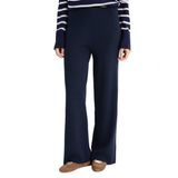 DeFacto Basic Beli Lastikli Triko Pantolon Lacivert, L, D6912AX25WN, Lacivert-NV235, Kadın