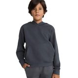 Defacto Basic Düz Kapüşonlu Okul Sweatshirt Erkek Çocuk, 11/12 Yaş (152cm), E9558A825AU, Antrasit, erkek-çocuk
