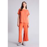 DeFacto Basic Pijama Takımı Turuncu, S, G7589AX26SP, Turuncu-OG160, kadın