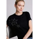 DeFacto Basic T-Shirt, M, E801GY121512, Siyah, Kadın