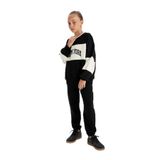 DeFacto Baskılı Beli Paçası Lastikli Cepli Jogger Eşofman Altı Kız Çocuk, 5-6 Yaş, D0732A8BK81mc, siyah, Kız Çocuklar
