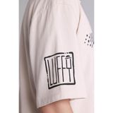 DeFacto Baskılı T-Shirt, M, E801GY121621, Taş, Erkek