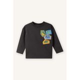 DeFacto Baskılı Tişört Erkek Bebek, 2/3 Yaş (98cm), G8049A526SP, Antrasit, Erkek bebek