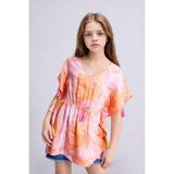 DeFacto Batik Plaj Kıyafeti Kız Çocuk G9434A826HS - Turuncu-OG577 - 11 - 12 Yaş