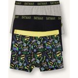 DeFacto Batman 3'lü Boxer Erkek Çocuk F8576A826SM - 7 - 8 Yaş - Siyah-BK81