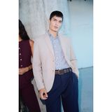 Defacto Bej Blazer Ceket, 56, F2347AX25AU, Bej-BG773, Erkek
