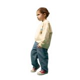 DeFacto Beli Lastikli Jean Pantolon Erkek Bebek, 18-24 AY, G6875A526SP, Mavi-NM28, Erkek bebek