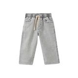 DeFacto Beli Lastikli Jean Pantolon Erkek Bebek, 2-3 Yaş, G7555A526SP, Gri-NM55, Erkek bebek
