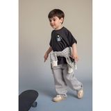 DeFacto Beli Lastikli Jean Pantolon Erkek Bebek G7555A526SP - Gri-NM55 - 12 - 18 Ay