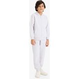 DeFacto Beli Paçası Lastikli Basic Pike Eşofman Altı Erkek Çocuk B5755A826SP - Gri-GR157 - 7 - 8 Yaş