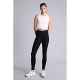 DeFacto Beli Saran Pamuklu Sporcu Tayt Z6327AZ26SM - Siyah-BK81