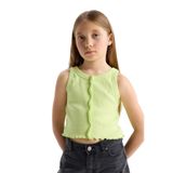 DeFacto Bisiklet Yaka Atlet Kız Çocuk, 9-10 Yaş, D9271A825HS, Yeşil-GN404
