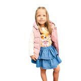DeFacto Bisiklet Yaka Ayı Baskılı Uzun Kollu Tişört Kız Bebek, 9-12 Ay, F3760A525AU, Ekru-ER134, Kız bebek