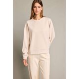 DeFacto Bisiklet Yaka Modal Sweatshirt, L, G2913AX25AU, Ekru-ER120, kadın