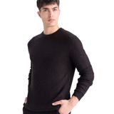 DeFacto Bisiklet Yaka Triko Kazak, S, C8814AX24WN, Kahve-BN497, Erkek