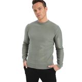 DeFacto Bisiklet Yaka Triko Kazak, XL, C9618AX25AU, Yeşil-GN826, Erkek