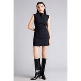 DeFacto Bodycon Mini Elbise Lacivert, 36, H0163AX26SM, Lacivert-NV245, Kadın
