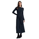 DeFacto Bodycon Penye Midi Elbise Lacivert, 2XL, G7878AX26SP, Lacivert-NV253, Kadın