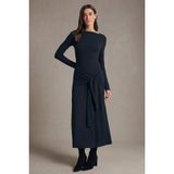 DeFacto Bodycon Penye Midi Elbise, M, G7878AX26SP, Lacivert-NV253, Kadın