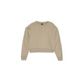 Defacto Boxy Fit Basıc Sweatshirt, S, B8568AX, Lt.khaki, Kadın, Haki