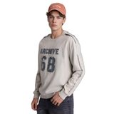 DeFacto Boxy Fit Bisiklet Yaka Sweatshirt, M, H6268AX26SP, Gri-GR368, erkek