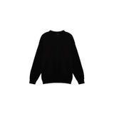 DeFacto Boxy Fit Büyük Beden Bisiklet Yaka Pike Sweatshirt, 2XL, H1001AX26SP, Siyah-BK81, erkek