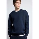 Defacto Boxy Fit Pike Sweatshirt, L, E1519AX26SP, Lacivert, Erkek