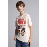 Defacto Brawl Stars New Regular Fıt Ekru Erkek Çocuk T-shirt G8946a8/er99