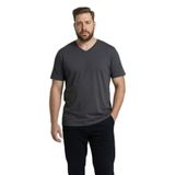 DeFacto Büyük Beden Esnek Kumaş Tişört, 3XL, H1517AX26SP, Siyah-BK81, Erkek
