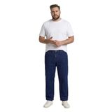 DeFacto Büyük Beden Wide Leg Pantolon, 40, H2891AX26SP, Mavi-NM34, Erkek