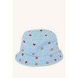 Defacto C0589a8be106 Mavi Jean Bucket Şapka Kız Çocuk