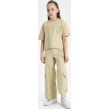 Defacto C1644A8 Ss Kız Çocuk Wide Leg Kargo Geniş Paça Pamuklu Pantolon