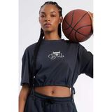 Defacto C6311 Antrasit Defactofit Nba Chicago Bulls Bisiklet Yaka Kısa Kollu Tişört
