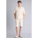 DeFacto C7589AX26SM Bej-BG734 Erkek Relax Fit Pamuklu Bermuda Şort