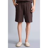 DeFacto C7589AX26SM Kahve Erkek Relax Fit Pamuklu Bermuda Şort