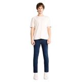 DeFacto Carlo Skinny Fit Ekstra Dar Kalıp Normal Bel Ekstra Dar Paça Jean Pantolon, 28/30, B3620AX24SP, İndigo-NM83, Erkek