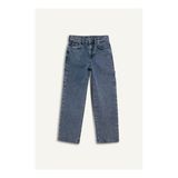 Defacto Carpenter Fıt Yeşil Erkek Çocuk Jean Pantolon F9729A8/NM29