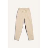 Defacto Carrot Fıt Düz Paça Gabardin Pantolon Erkek Çocuk G6733a826sper134 Ekru-er134