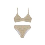 DeFacto Çizgili Bikini Takımı Kız Çocuk, 5-6 Yaş, E3535A825HS, Pembe-PN179, Kız çocuk