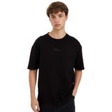 DeFacto Comfort Regular Fit Bisiklet Yaka Kısa Kollu Siyah Tişört, XS, C6140AX24AU, Siyah-BK81, Erkek